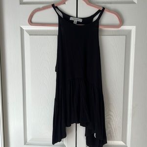 Black Flowy Tank Top